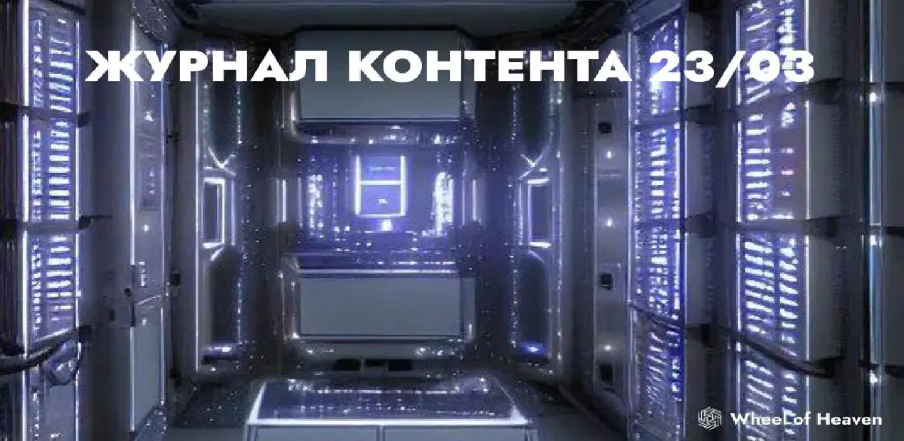 Журнал контента 23/03 🪵
